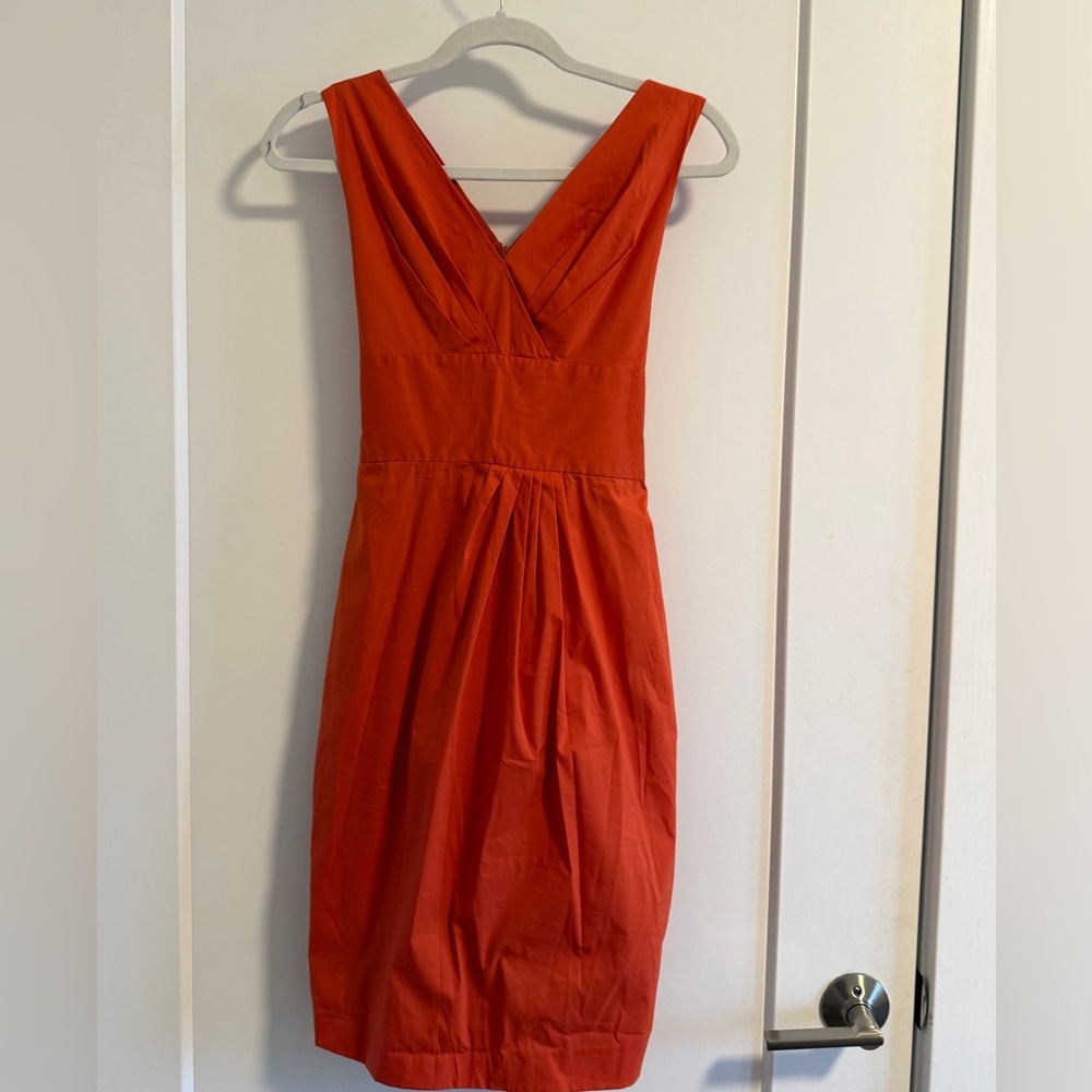 Max Mara Coral Sleeveless Dress XS
